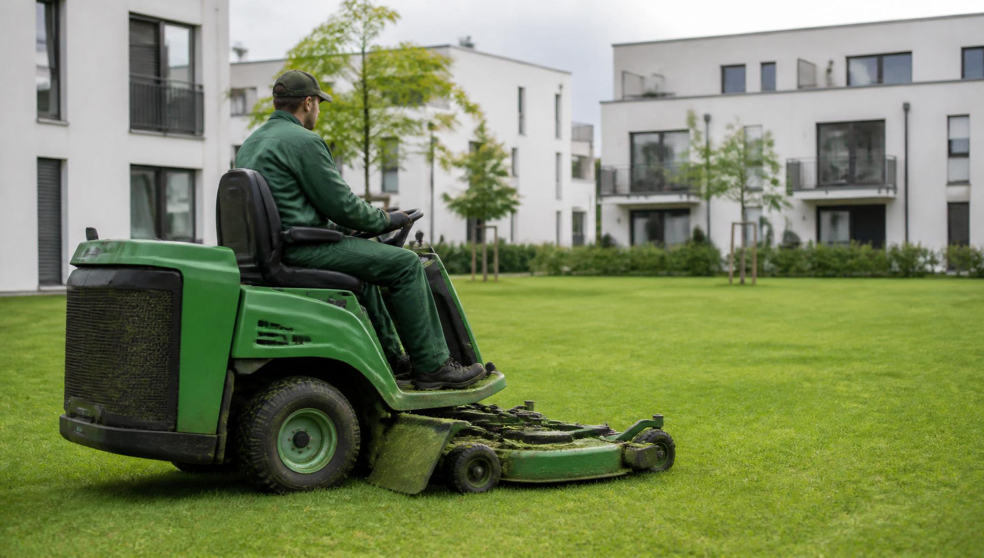 Gepflegte Außenanlage – Beispiel der Arbeit der WENG GmbH